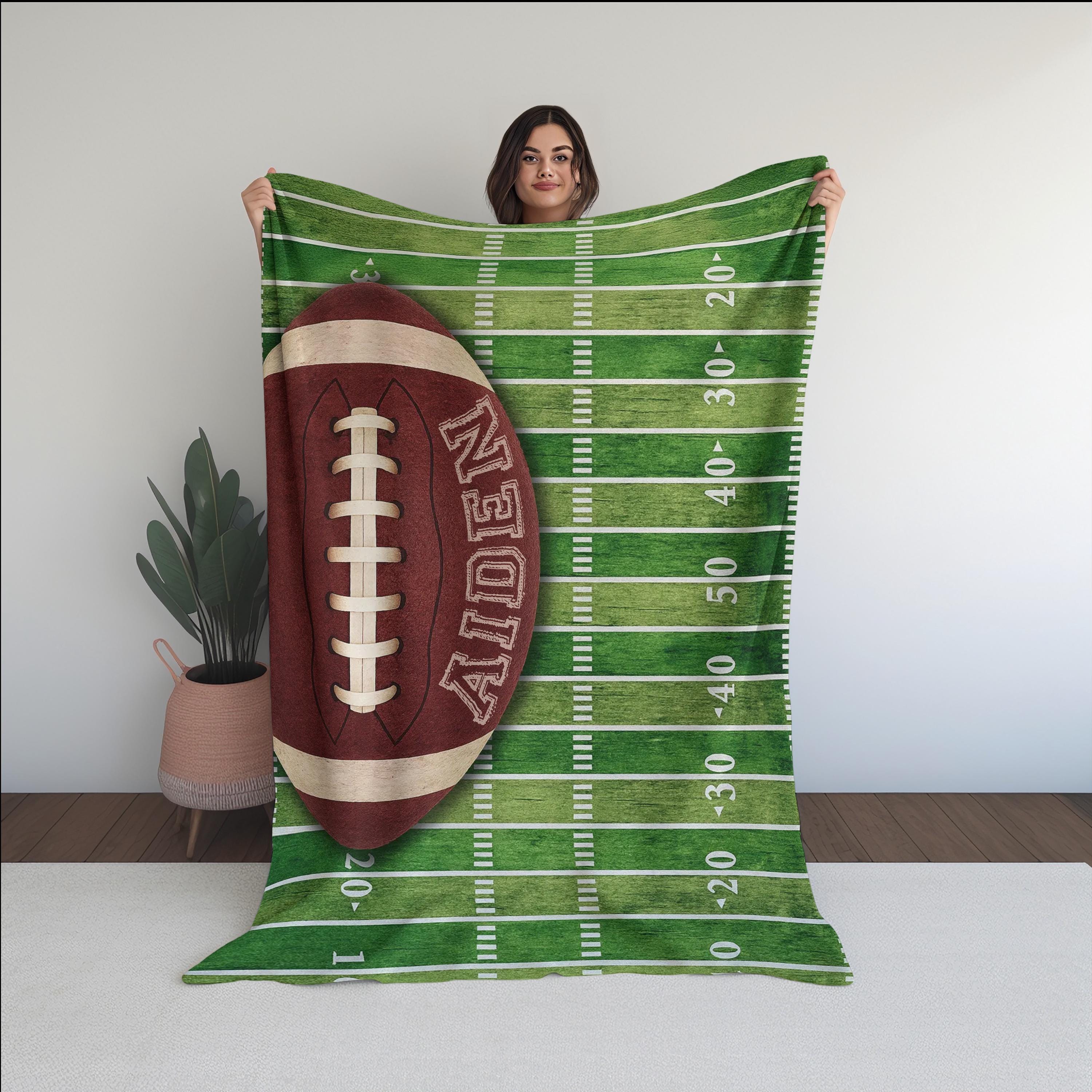 JASUTOT Football Blanket - Football Blankets Football Gifts For Boys, image size:3000x3000