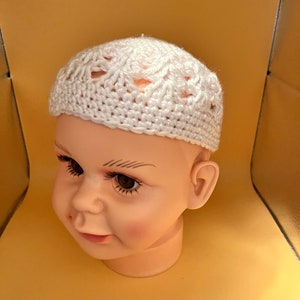 Hand Crochet Children Kufi Cap