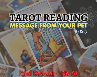 Pet Medium Reading | Message From Your Pet in Spirit, Deceased Pet Psychic Reading, Animal Communication, No Questions Asked, PDF