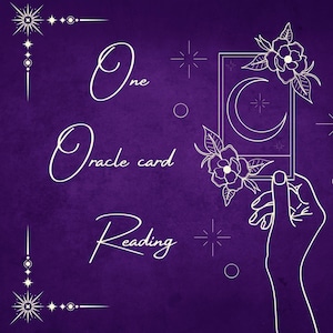Oracle Card Message – Intuitive One-Card Reading for Clarity