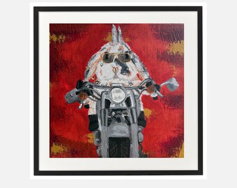 Bad Bunny | Limited Edition Fine Art Print | Handmade Art
