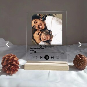 Spotify Barcoded Record Special for Valentine&#39;s Day, Personalized Birthday Gift Romantic Vinyl Gift