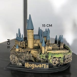 3D Castle Figurine, School of Witchcraft and Wizardry, Gift Figure