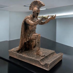 Roman Military Legionnaire Figurine 20 Cm Mythological Hero Sculpture Decor Souvenirs