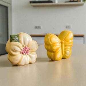 Colorful Patterned Ceramic Salt and Pepper Shaker Set – Decorative Kitchen & Dining Tableware