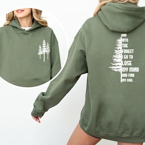 Camping Hoodie,Camping Lover Gift,Crewneck Pullover,Nature Sweatshirt,forest shirt,camping tshirt,tree sweatshirt,hiking clothes,camp tee