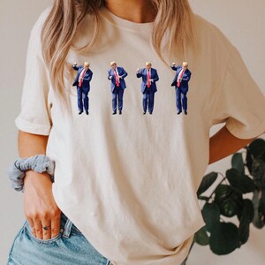 Trump Dance Tshirt, Save America Tshirt, Trump 2024 Tee, Trump 45/47, America First T-Shirt, Funny Trump MAGA Gift,TRUMP SHIRT,Donald Trump