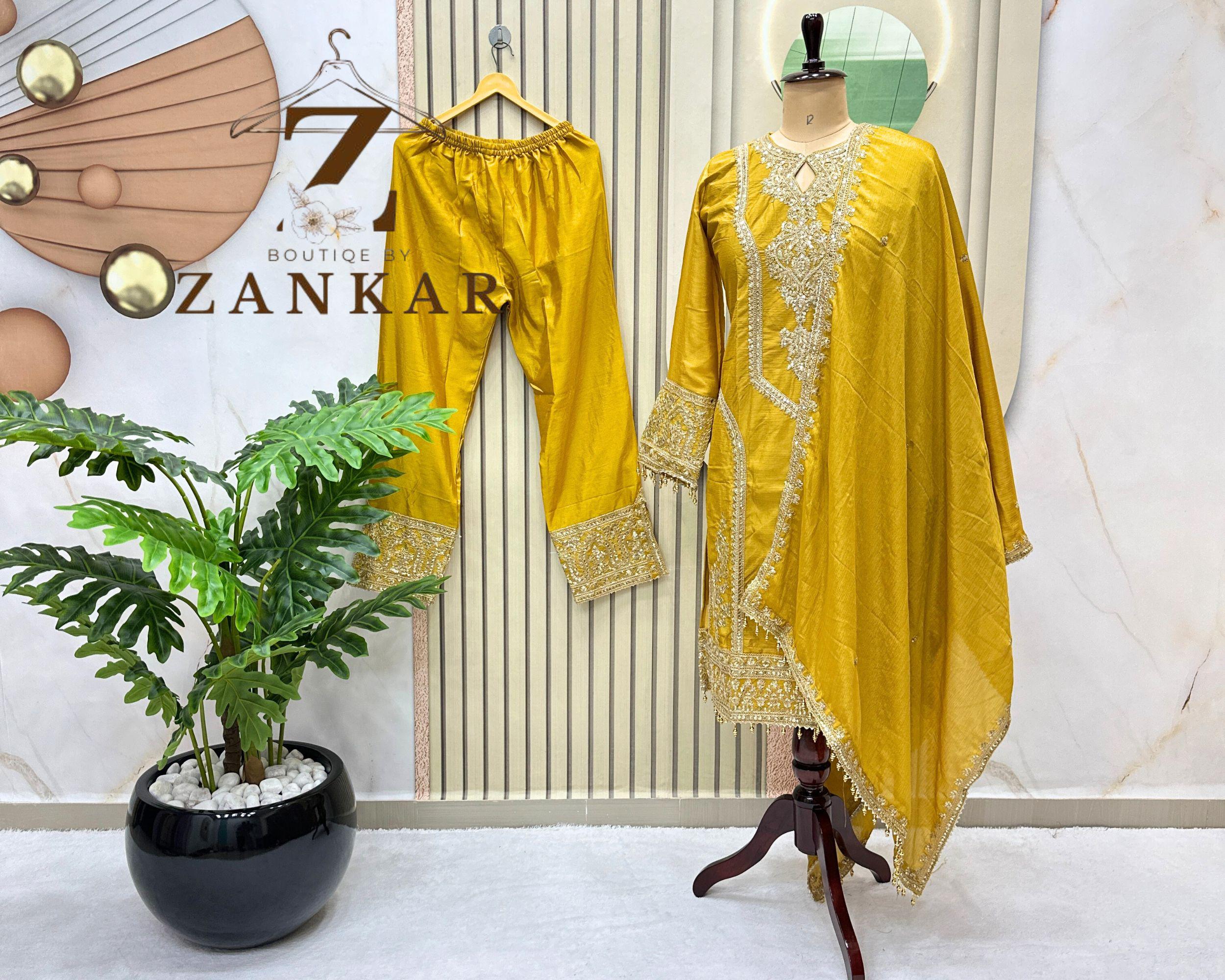 Buy Mustard Yellow Kurti Online In India India
