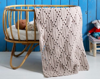 natural baby blanket crochet pattern