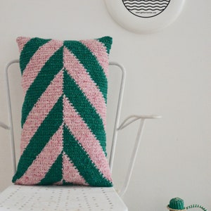 pattern woodwoolstool chevron pillow image 5