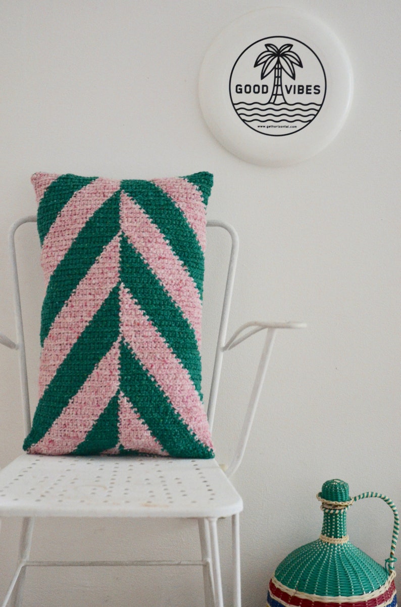 pattern woodwoolstool chevron pillow image 5