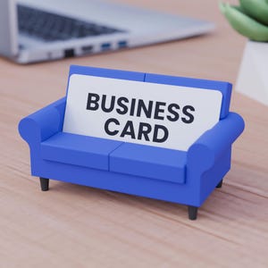 Porte-cartes de visite pour canapé - 11 couleurs