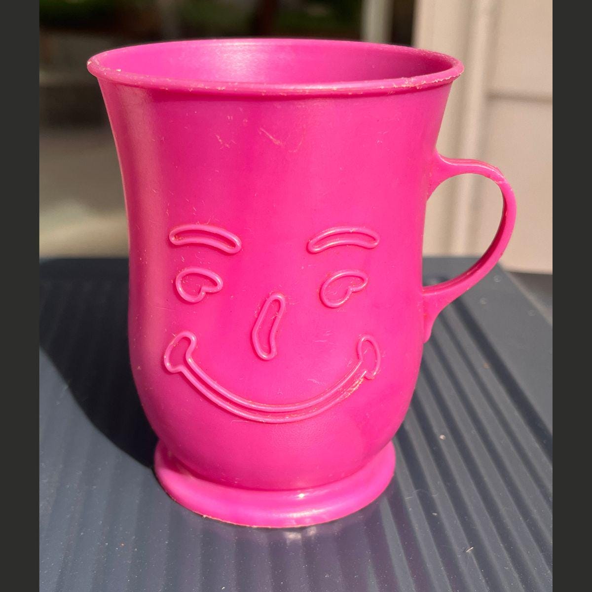 Vintage 70's Goofy Grape Unpainted Pillsbury Funny Face Drink