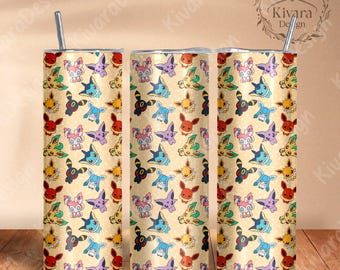 Chibi Cute Tumbler Evolution Tumbler Videospiel Tumbler Anime Cup