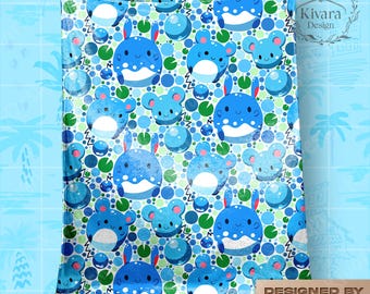 Marill Evolution Blanket  - Cozy Waves Cuteness Anime Button Up Blanket Home Decor Bedding Gifts