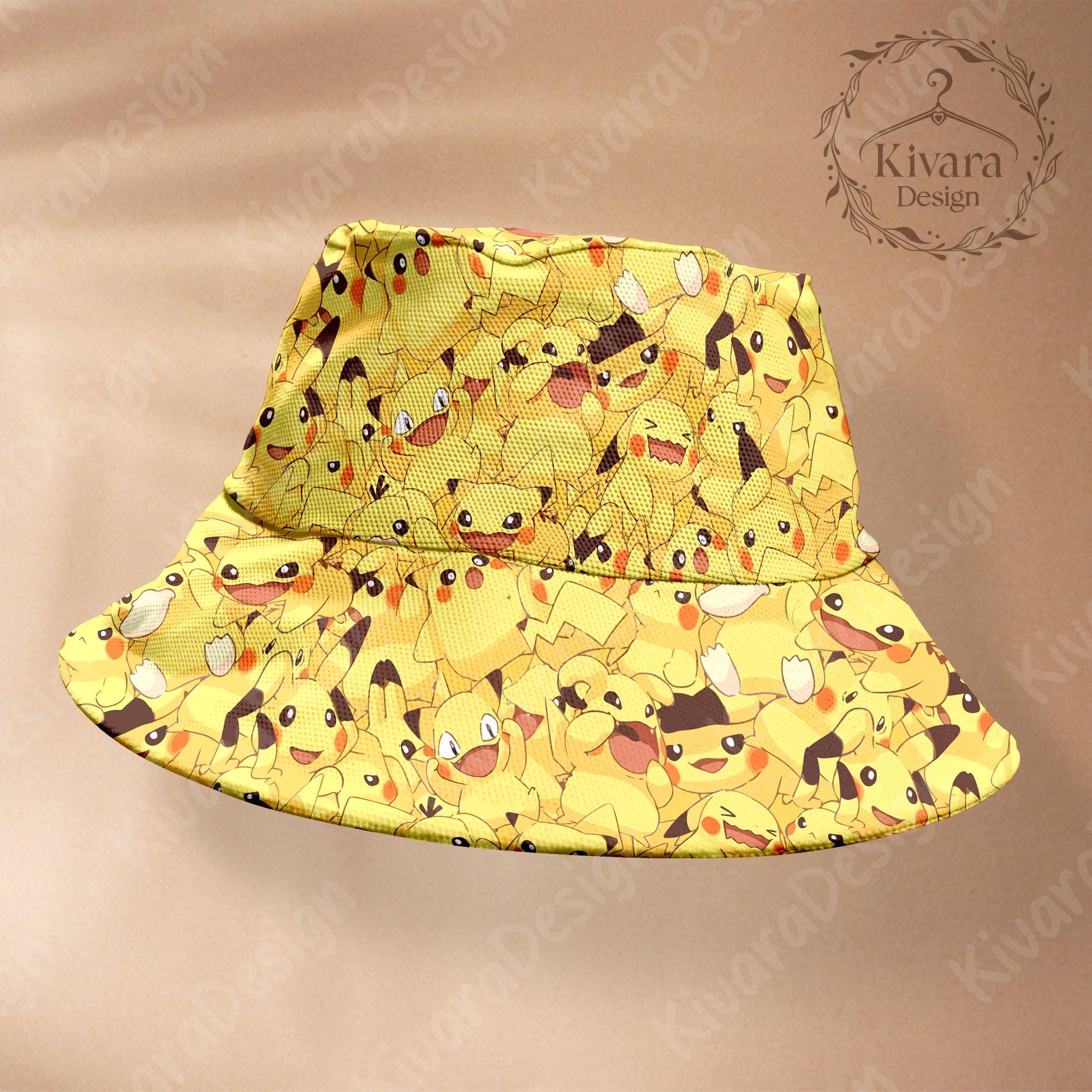 Clothing Stone Roses Bucket Hat Pikachu Bucket Hat UK