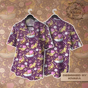 Dragon Love Cute Hawaiian Shirt Summer Shirt Aloha Shorts Video Game Gift