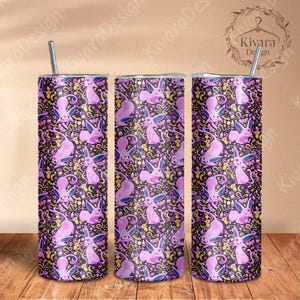 Espeonny Tumbler Evolution Tumbler Video Game Tumbler Anime Cup