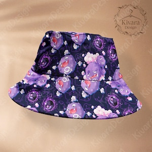 Koffinging Cute Bucket Hat Summer Hat Video Game Gift