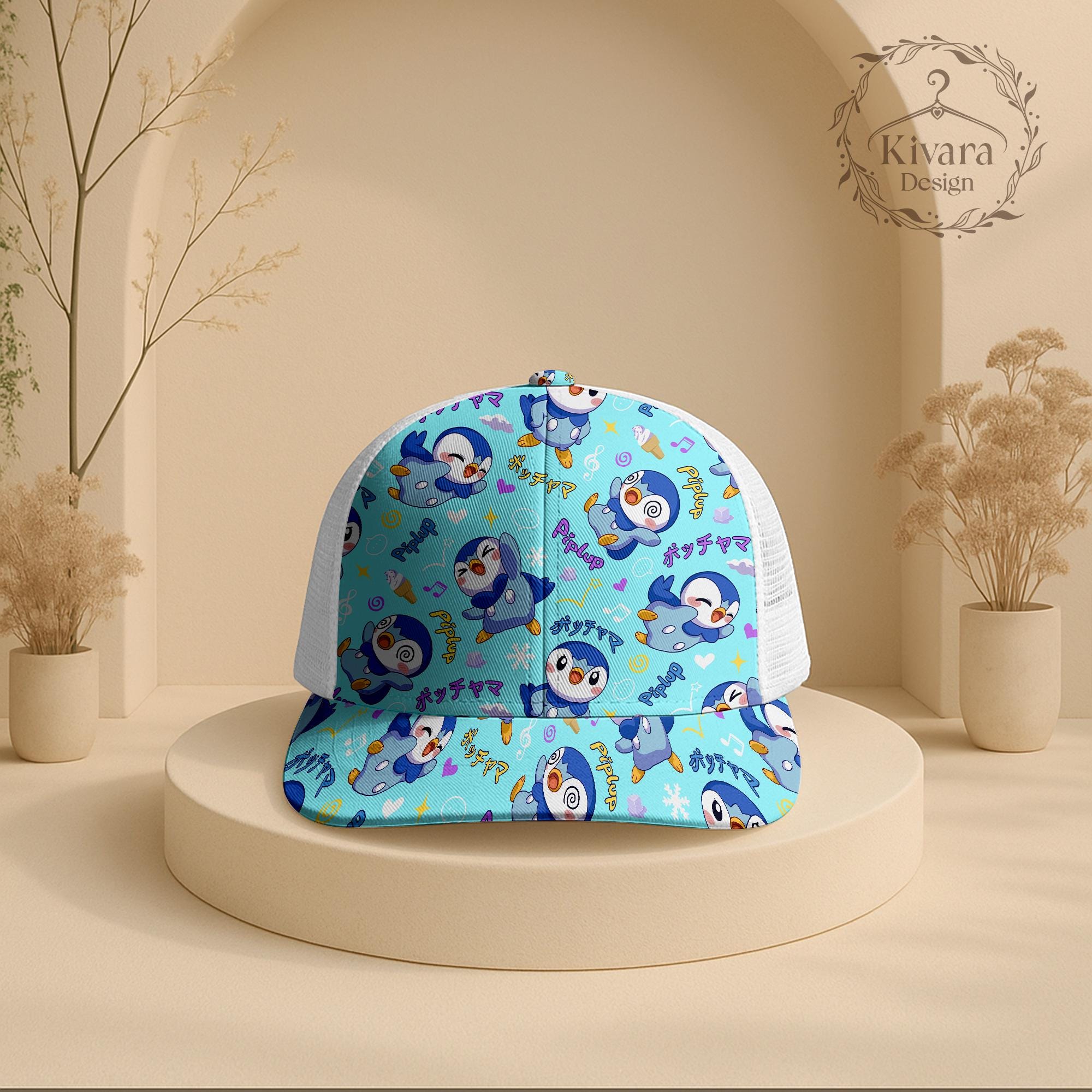Piplup Summer Collection – Tote Bag, Snapback & Tennis Cap