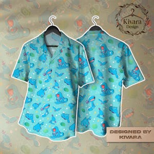 Quagsy Cute Hawaiian Shirt Summer Shirt Cute Shirt Shorts Video Game Gift