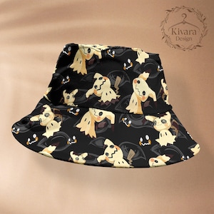 Shadow Cat Bucket Hat Summer Hat Video Game Gift