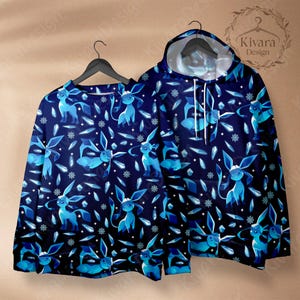 Glaceony Hoodie Sweatshirt Chill Vibes, Maximum Cuteness Embrace Video Game Gifts