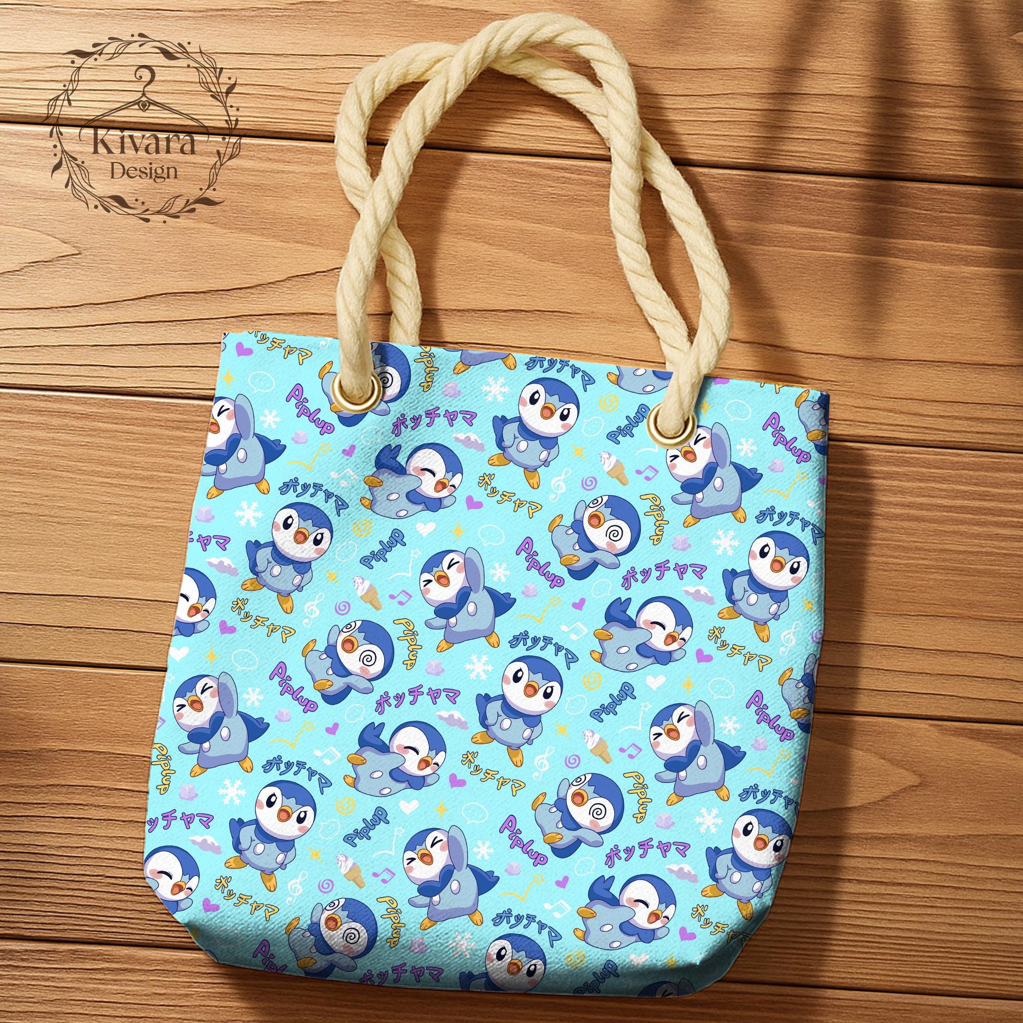 Piplup Summer Collection – Tote Bag, Snapback & Tennis Cap