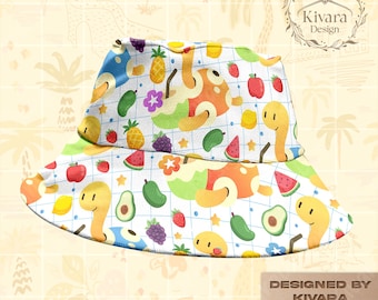 Shucklee Bucket Hat Fruit Anime Game Hat Bug Manga Summer Accessory