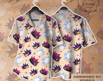 Snom with Friend Hawaiian Shirt Shorts Video Game Gift