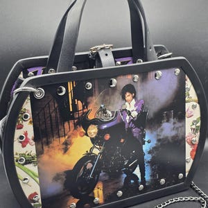 Purple ? Rain Handbag Prince Purple Rain Handbag - Etsy main image 3