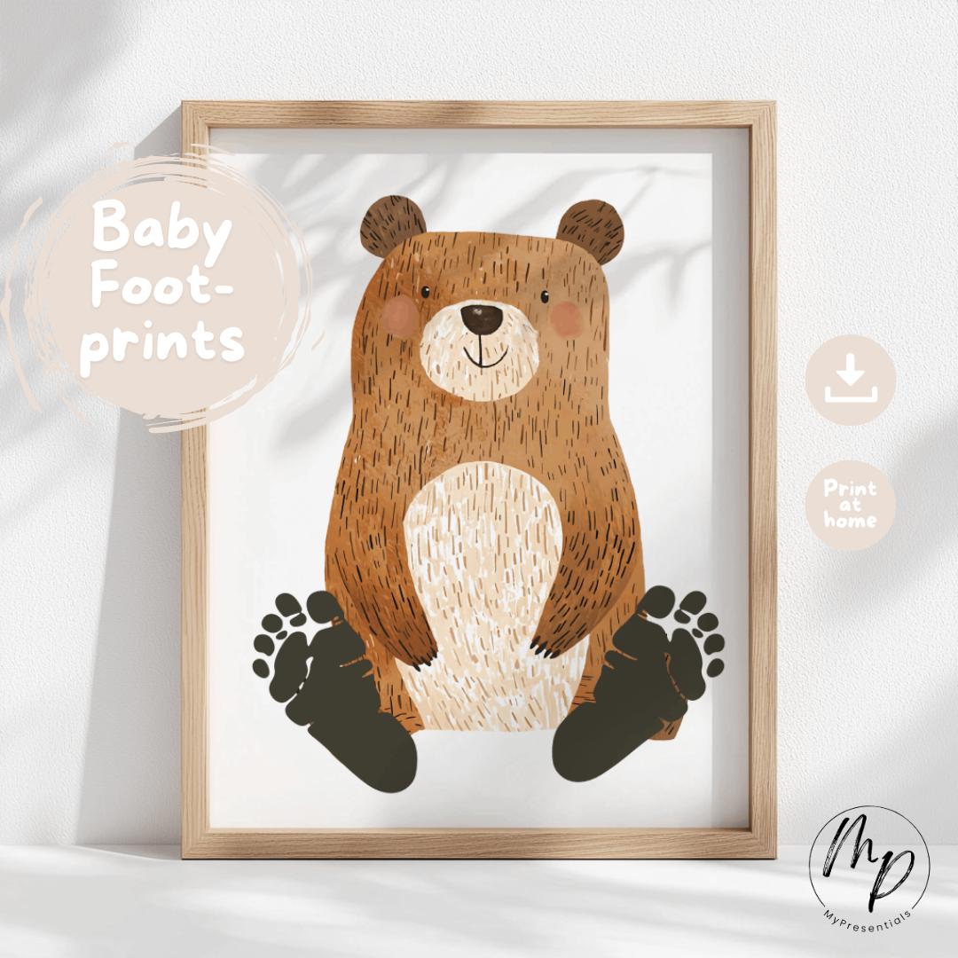 Huella de oso pardo - Etsy México, image size:1080x1080