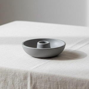 Handmade Concrete Candlestick Holder: Modern Minimalist Wedding , Home Decor & Wholesale