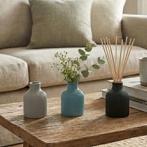 Handmade Concrete Mini Vase: Modern Home Decor, Office or Wedding