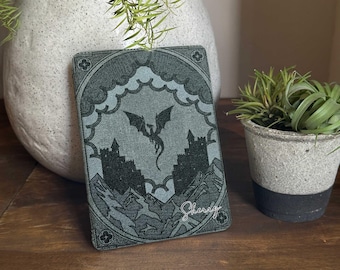 Dragon Kindle Case, Dark Fantasy Kindle Paperwhite Cover, Gothic Dragon Reader Case for Paperwhite Kindle 10th 11th 12th Gen Book Lover Gift