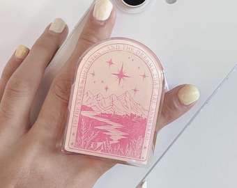 To the stars who listen | Kindle Grip | Kindle Holder | Bookish Accessories | Phone Holder | Magnetic Phone Case Grip | Aesthetic Gifts