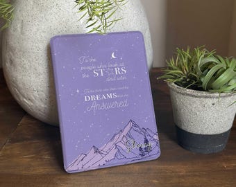 Zu den Sternen, die zuhören - Kindle Paperwhite 12th Gen Hülle Colorsoft Cover, Paperwhite 6.8" 2021 Case Cover Cover, Kobo Hülle, Geschenke für Acotar Lovers