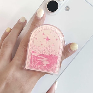To the stars who listen | Kindle Grip | Kindle Holder | Bookish Accessories | Phone Holder | Magnetic Phone Case Grip | Aesthetic Gifts