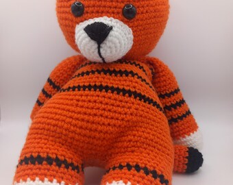 crocheted fox
