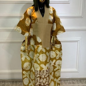 Multicoloured African Boubou | Danshiki | Kaftan | Jalabiya | Rich Aunty | Nigerian Dress| Party Dress | Boubou| African Dress | Rich Madam