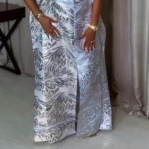 White African Boubou | Danshiki | Kaftan | Jalabiya | Rich Aunty | Nigerian Dress| Party Dress | Boubou| African Dress | Rich Madam