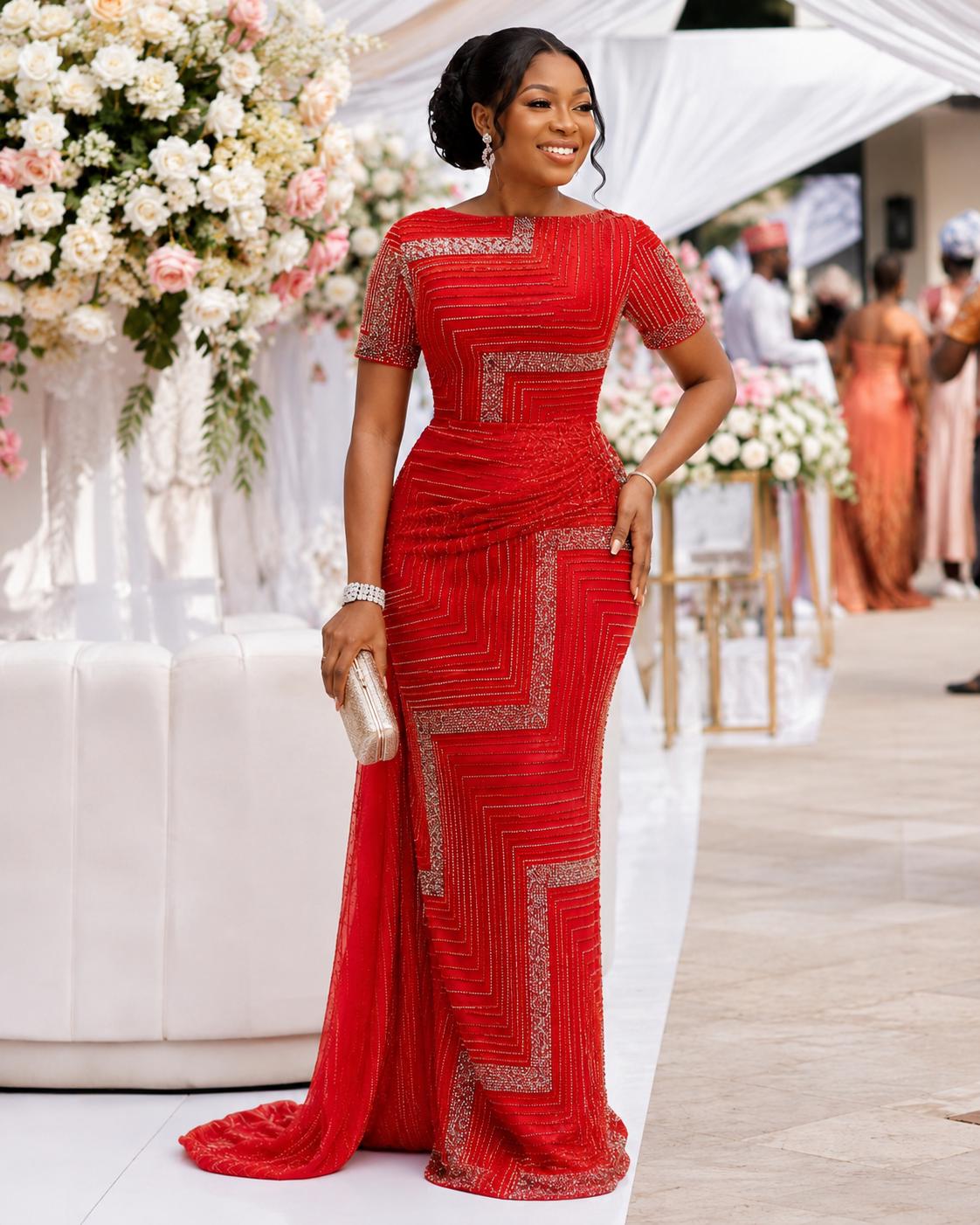 Nigerian Lace Nigerian Silk Gowns NEW IN Maxi Ruched Silk Dress Available In All Nigerian Lace Nigerian Silk Gowns NEW IN Maxi Ruched Silk Dress Available In All