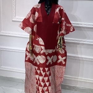 Multicoloured African Boubou | Danshiki | Kaftan | Jalabiya | Rich Aunty | Nigerian Dress| Party Dress | Boubou| African Dress | Rich Madam