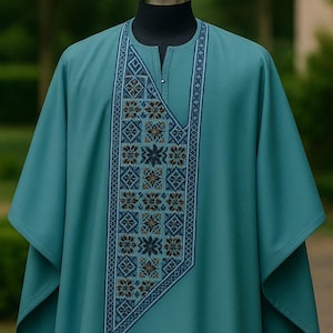 Funmilade - AGBADA, AGBADA for men, African AGBADA, African wedding suit, African men's clothing, Groomsmen suit, Groom's suit