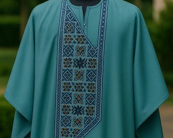 Abito caftano fatto a mano da uomo: abito da sposa africano - Italia