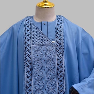 Adi- AGBADA, AGBADA for men, African AGBADA, African wedding suit, African men's clothing, Groomsmen suit, Groom's suit