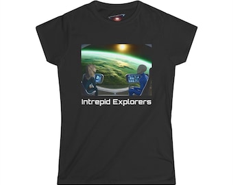 Intrepid Explorers Women's Cotton Crew E-Tee