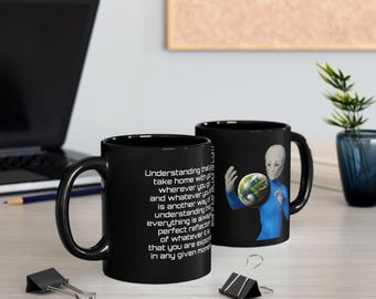 Elan Interactions - You Are Home - Black Ceramic Mug (11oz, 15oz)