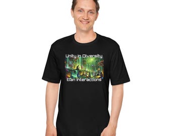 Unity In Diversity Graphic E-Tee Shirt - Elan Interactions Design