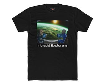 Intrepid Explorers Unisex Cotton Crew E-Tee